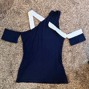 Venus navy Strappy top Small